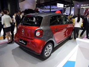 smart forfour预计2016年4月正式上市