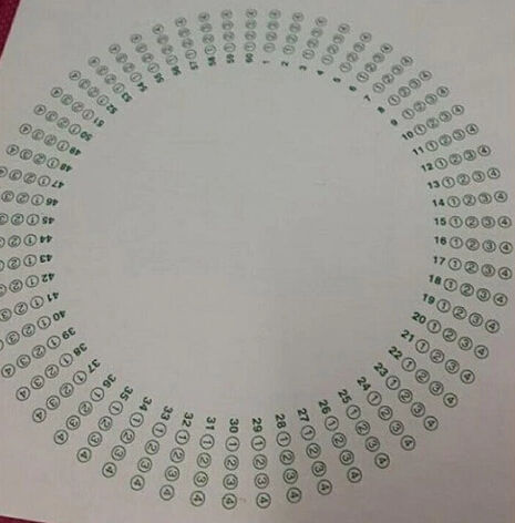 泰国一教师设计防作弊答题纸 网友:太闹心(图)