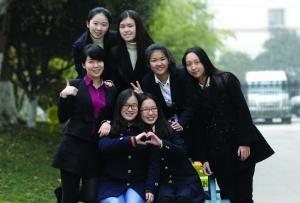 南京外国语学校七位女学霸被世界名校相中(图)