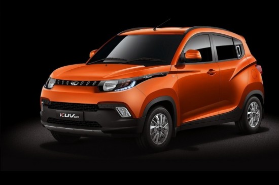 马恒达发布kuv100小型suv 明年上市