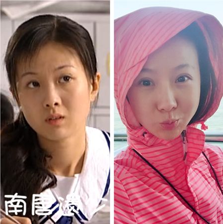 这部戏大多数的"女学生"都在娱乐圈不很活跃了,"王颂荏"的扮演者高斯