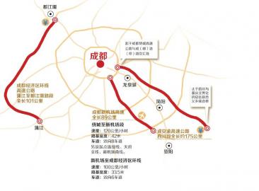 成都新机场高速预计2019年通车