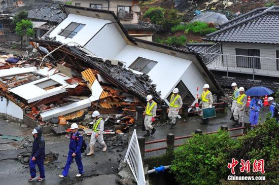 日本熊本地震被指定为特定非常灾害