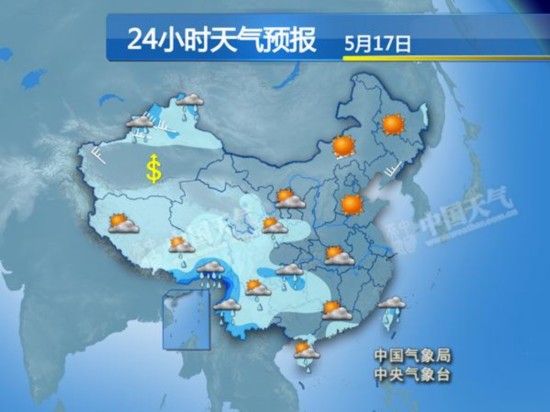 东北多地气温破30℃ 南方明起迎强降雨