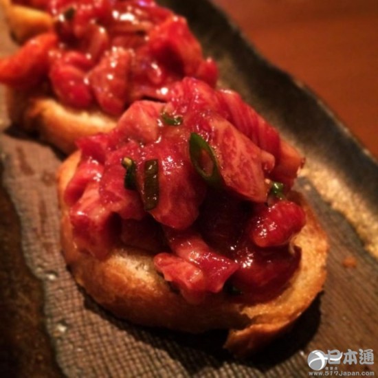 東京 生牛肉 和牛 飯團