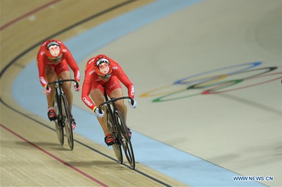 (SP)BRAZIL-RIO DE JANEIRO-OLYMPICS-CYCLING TRACK