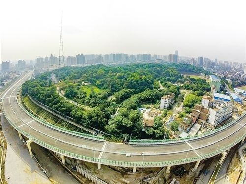 南宁市城市东西向快速路北湖南路-民主路段高