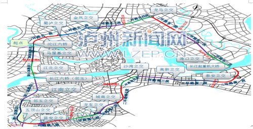 泸州正式命名一环路、二环路 看看你家住几环