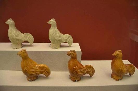 唐朝雄鸡长啥样 细数1300多年前的鸡俑文物