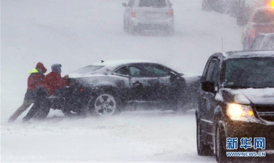 （外代一线）（1）美国东北部遭遇暴雪　5000万人生活受影响