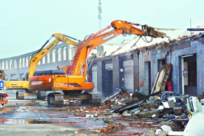 石景山最大汽配园开拆 占地面积近8万平方米