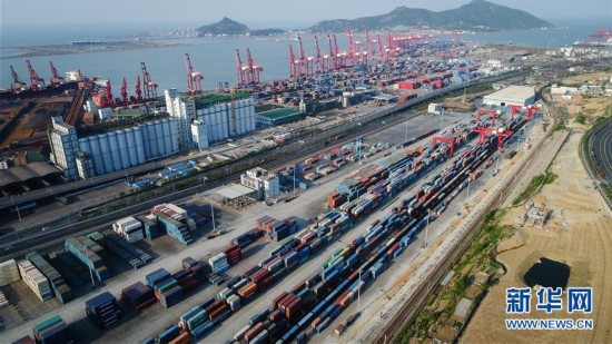 江苏连云港:新亚欧大陆桥重要海陆转换枢纽