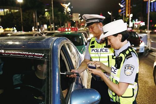 南宁交警发布 大数据 酒驾中多为男司机和老司机