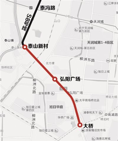 南京s8南延线年底动工3年后通车