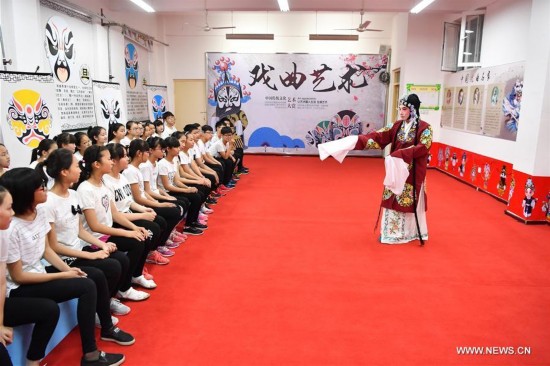 CHINA-HEBEI-SCHOOL-PEKING OPERA (CN)