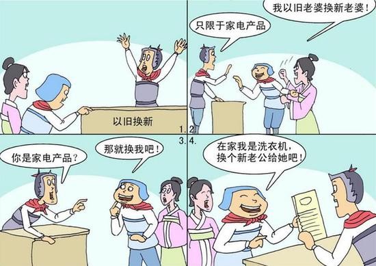 　　以旧换新已经成为一种习惯