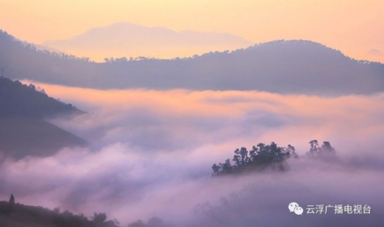 云浮醉美天马山:云雾缭绕 仙气十足