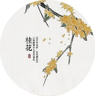 冷雨桂花树