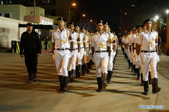 EGYPT-CAIRO-GIZA SHOOTOUT-POLICEMEN-FUNERAL