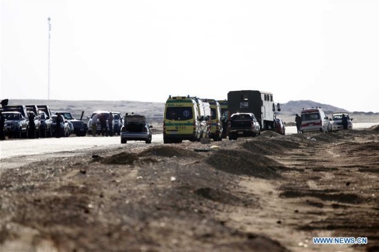 EGYPT-GIZA-WESTERN DESERT-TERRORIST-SHOOTOUT