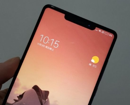 疑似小米Mi Mix 2S现身网络 外形神似iPhone X