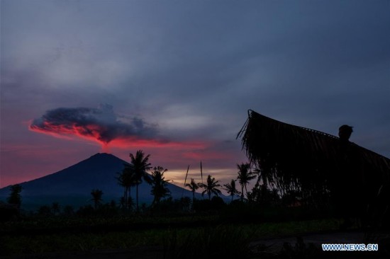 INDONESIA-BALI-VOLCANO