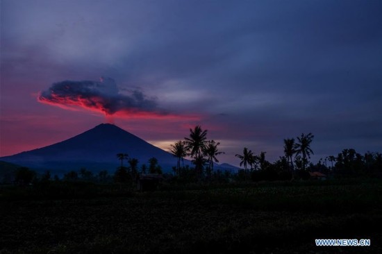 INDONESIA-BALI-VOLCANO