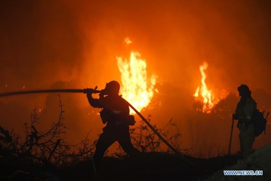 U.S.-SANTA PAULA-WILDFIRE