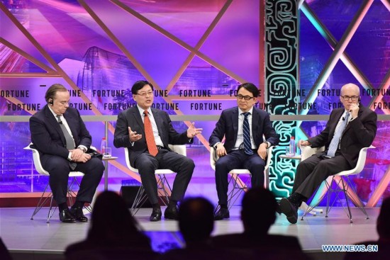 CHINA-GUANGZHOU-FORTUNE GLOBAL FORUM-PLENARY SESSION (CN)