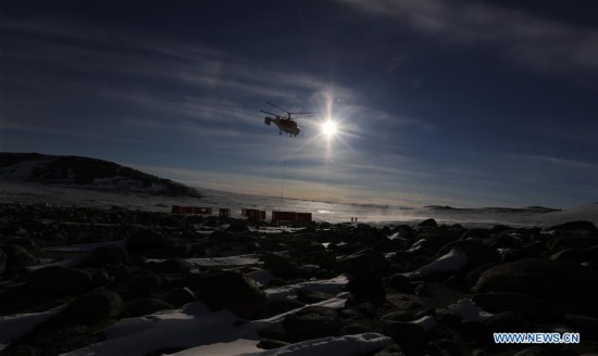 ANTARCTIC-INEXPRESSIBLE ISLAND-CHINA-STATION-PREPARATION