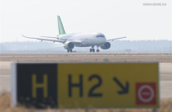 CHINA-SHANGHAI-C919-SECOND PLANE-TEST FLIGHT(CN)