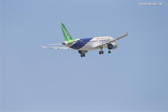 CHINA-SHANGHAI-C919-SECOND PLANE-TEST FLIGHT(CN)