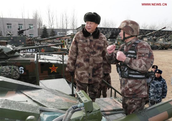 CHINA-XI JINPING-CENTRAL THEATER COMMAND-INSPECTION (CN)