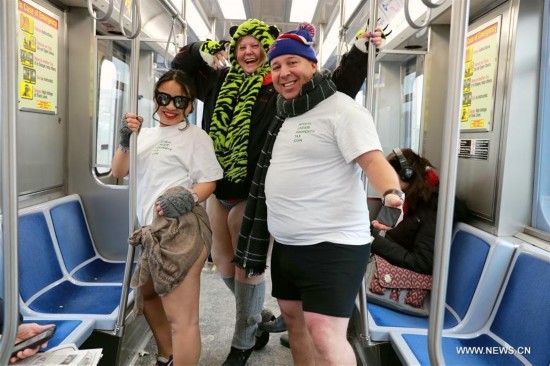 Take a look at photos from Chicago's No Pants Subway Ride 2020