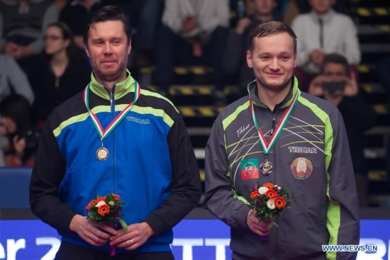 (SP)HUNGARY-BUDAPEST-ITTF WORLD TOUR-HUNGARIAN OPEN-MEN'S DOUBLES