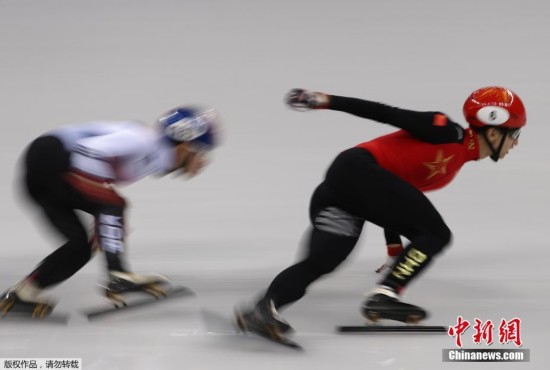 平昌冬奥会 武大靖刷新短道速滑500米世界纪录