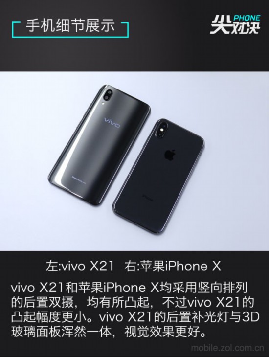 vivo x21对标果x "刘海"机型谁能称王