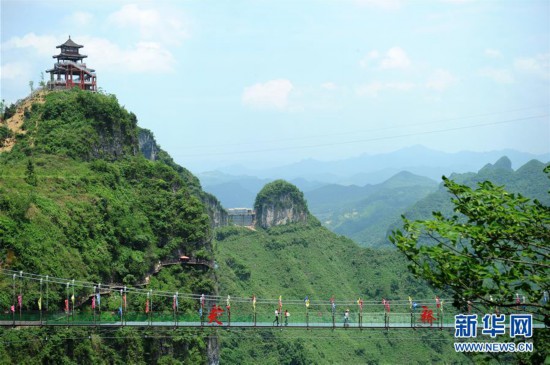 原标题【铜仁】贵州万山:废弃矿山变旅游景点