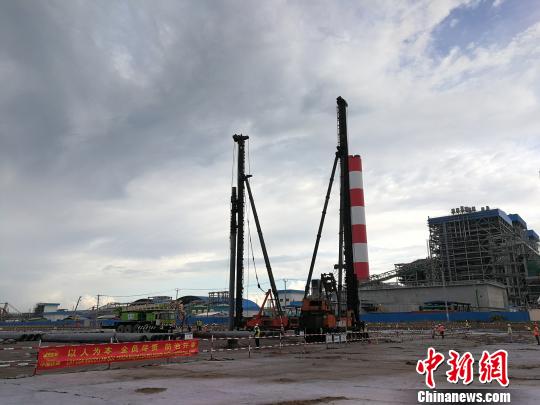 中國企業承建越南沿海二期燃煤電廠開工