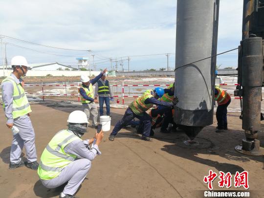 中国企业承建越南沿海二期燃煤电厂开工