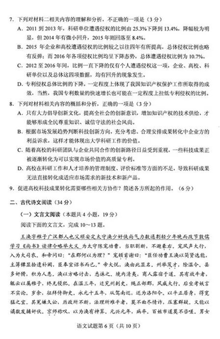 知识产权写进高考试卷,传递出这些重要信息