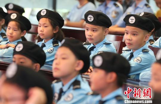 江苏少年警校成立 打造警民共建新样本