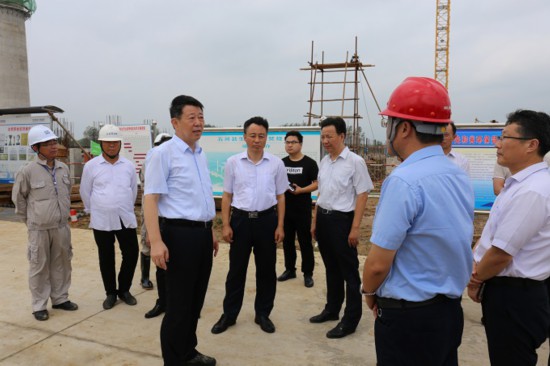 基层传真            近日,蚌埠市市长王诚在五河县县委书记,县长