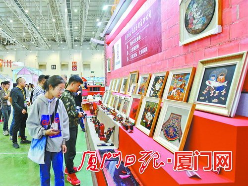 非遗产品唱主角 文博会厦门翔安展位面积达到500多平方米