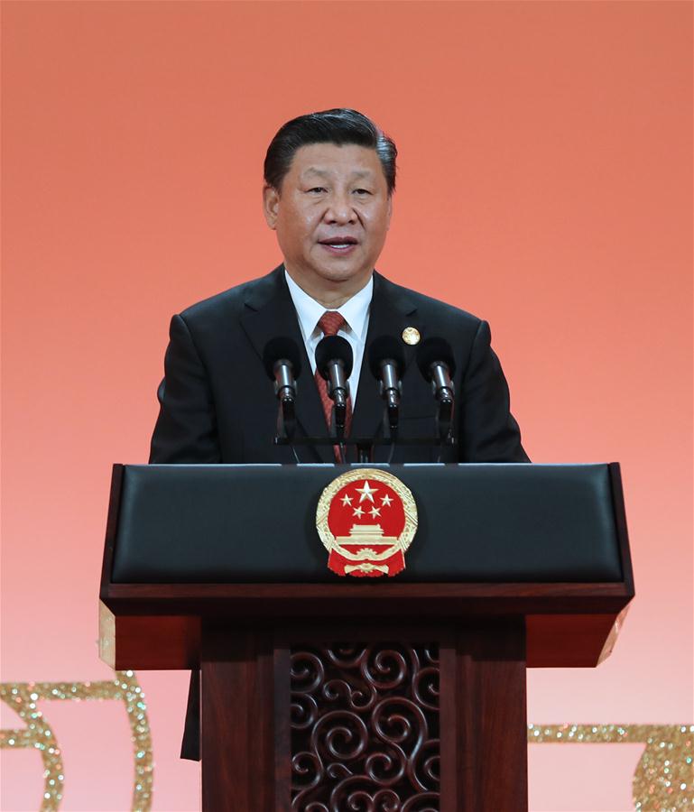 (EXPO DE IMPORTAÃ‡ÃƒO) CHINA-XANGAI-XI JINPING-CIIE-BANQUET (CN)