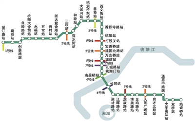 杭州地铁5号线38座车站位置和正式站名确定