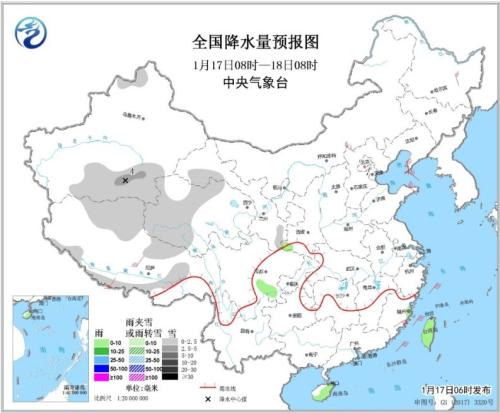 华北平原等地有轻至中度霾18日起南方有降水过程