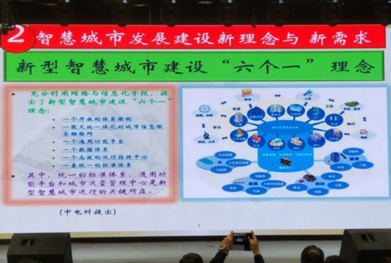 新型智慧城市建设“六个一”理念