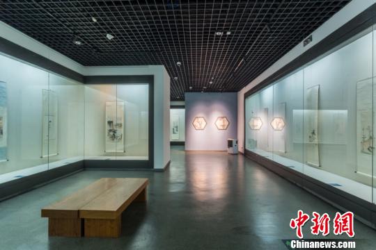 张大千和溥心畬书画作品在安徽博物院展出--文化--人民网