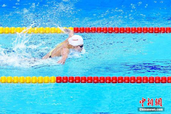 2019年FINA冠军游泳系列赛(广州站):傅园慧夺
